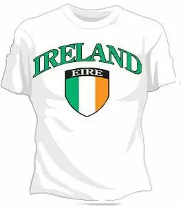 Bewild Ireland Eire Girls T-Shirt Nationality & Ethnic 6 Bewild Ireland Eire Girls T-Shirt Nationality & Ethnic