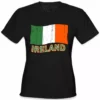 Bewild Ireland Vintage Flag Girl's T-Shirt Nationality & Ethnic