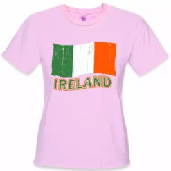 Bewild Ireland Vintage Flag Girl's T-Shirt Nationality & Ethnic 19 Bewild Ireland Vintage Flag Girl's T-Shirt Nationality & Ethnic