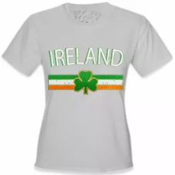 Bewild Ireland Vintage Shield International Girls T-Shirt Nationality & Ethnic