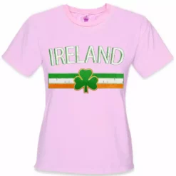 Bewild Ireland Vintage Shield International Girls T-Shirt Nationality & Ethnic