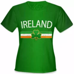 Bewild Ireland Vintage Shield International Girls T-Shirt Nationality & Ethnic