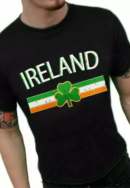 Bewild Ireland Vintage Shield International Mens T-Shirt 6 Bewild Ireland Vintage Shield International Mens T-Shirt