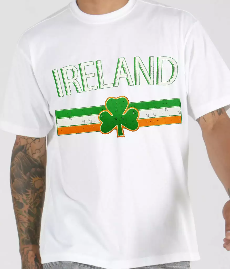 Bewild Ireland Vintage Shield International Mens T-Shirt 9 Bewild Ireland Vintage Shield International Mens T-Shirt