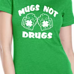 Bewild Irish Drinking T-Shirts - Mugs Not Drugs Girl's T-Shirt St.Patricks Day 13 Bewild Irish Drinking T-Shirts - Mugs Not Drugs Girl's T-Shirt St.Patricks Day