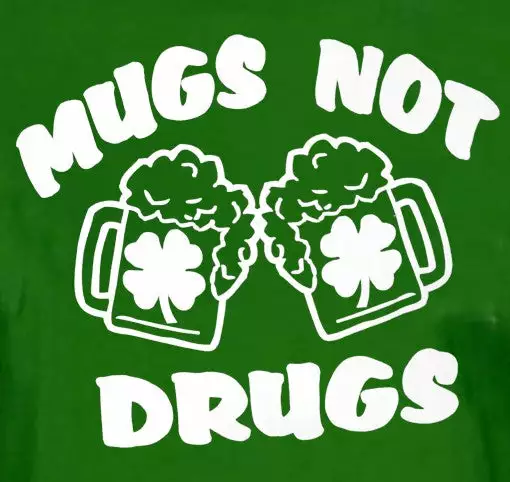 Bewild Irish Drinking T-Shirts - Mugs Not Drugs Girl's T-Shirt St.Patricks Day 8 Bewild Irish Drinking T-Shirts - Mugs Not Drugs Girl's T-Shirt St.Patricks Day