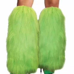 Bewild Irish Green Furry Leg Warmers Accessories 13 Bewild Irish Green Furry Leg Warmers Accessories