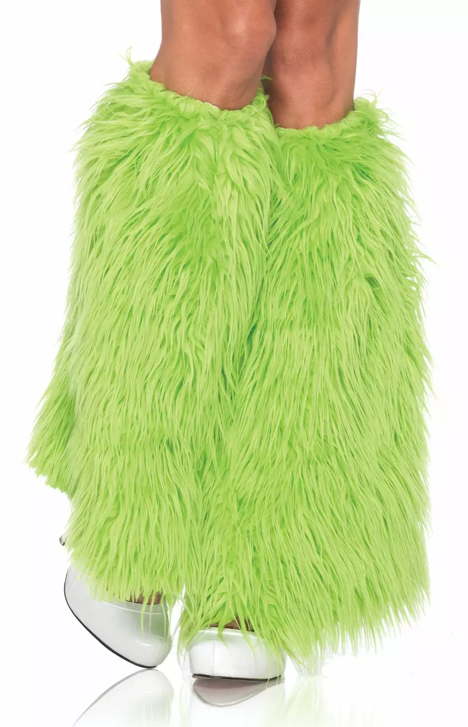 Bewild Irish Green Furry Leg Warmers Accessories 3 Bewild Irish Green Furry Leg Warmers Accessories