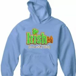 Bewild Irish-Ish Funny Adult Hoodie St.Patricks Day