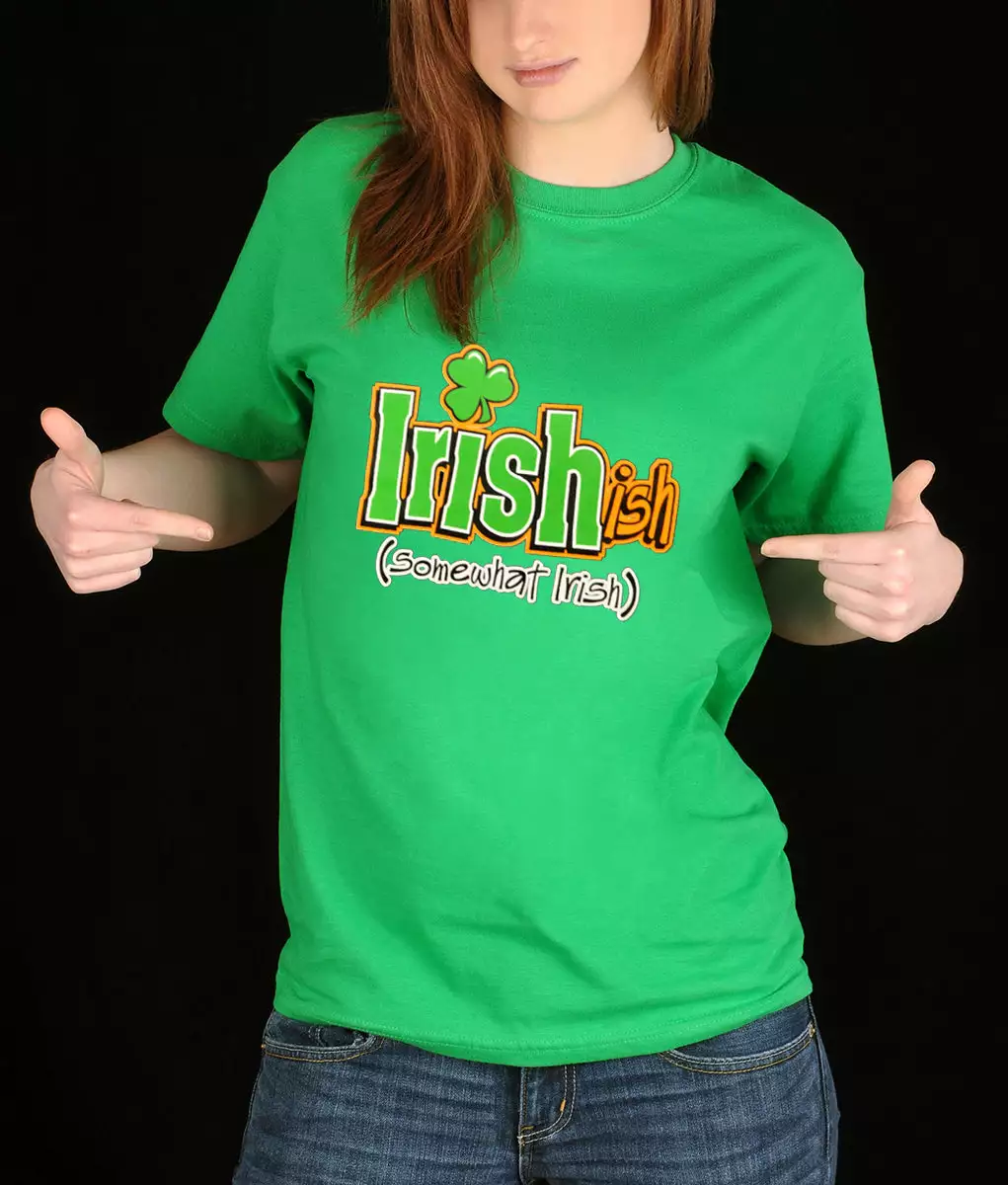 Bewild Irish-Ish Funny Girl's T-Shirt St.Patricks Day 3 Bewild Irish-Ish Funny Girl's T-Shirt St.Patricks Day