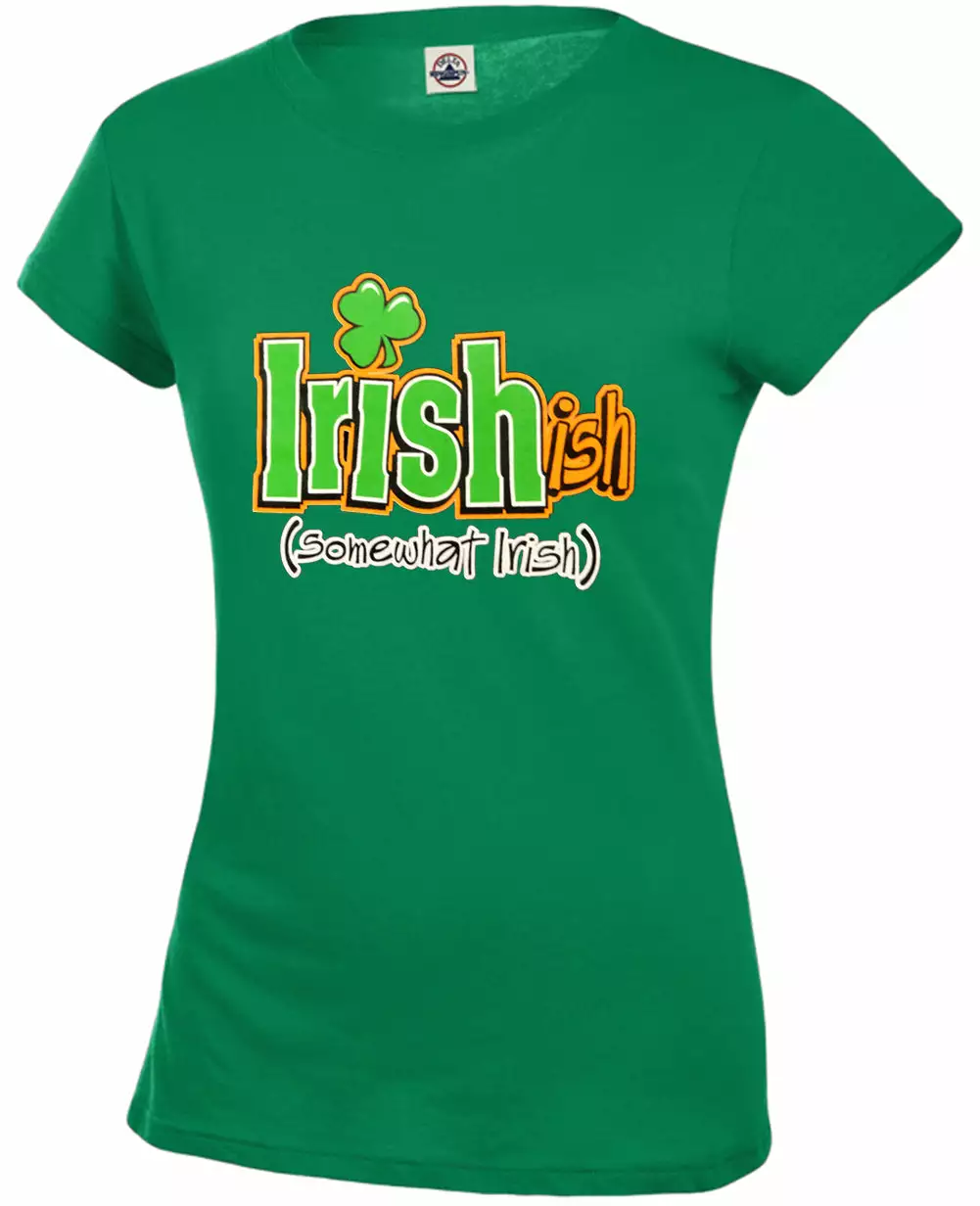 Bewild Irish-Ish Funny Girl's T-Shirt St.Patricks Day 5 Bewild Irish-Ish Funny Girl's T-Shirt St.Patricks Day