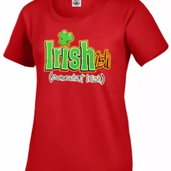 Bewild Irish-Ish Funny Girl's T-Shirt St.Patricks Day 23 Bewild Irish-Ish Funny Girl's T-Shirt St.Patricks Day