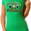 Bewild Irish "Let's Get Ready To Stumble!" Girls T-Shirt St.Patricks Day