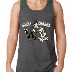 Bewild St.Patricks Day Irish Lucky Charms Funny Drinking Tank Top