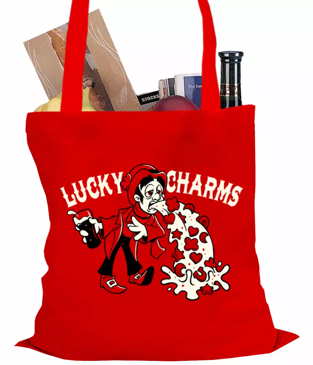 Bewild Irish Lucky Charms Funny Drinking Tote Bag Holiday Prints 9 Bewild Irish Lucky Charms Funny Drinking Tote Bag Holiday Prints