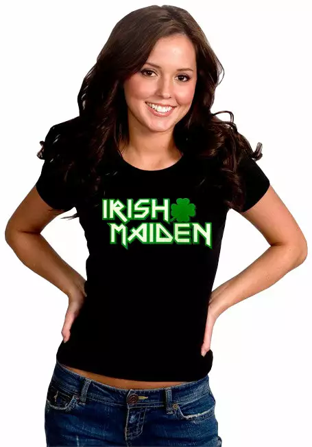 Bewild Irish Maiden Girl's T-Shirt 6 Bewild Irish Maiden Girl's T-Shirt