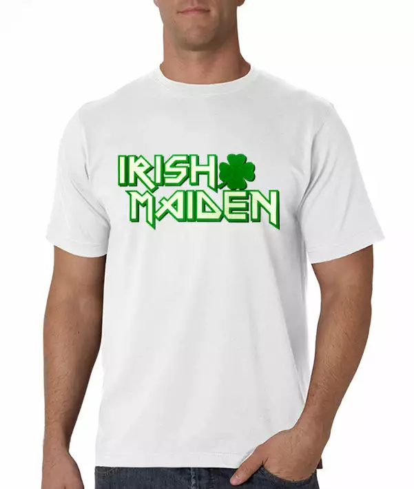Bewild St.Patricks Day Irish Maiden Men's T-Shirt 11 Bewild St.Patricks Day Irish Maiden Men's T-Shirt