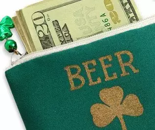 Bewild Accessories Irish Shamrock Beer Money Cash & ID Purse 8 Bewild Accessories Irish Shamrock Beer Money Cash & ID Purse