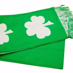 Bewild Irish Shamrock Good Luck Reversible Scarf