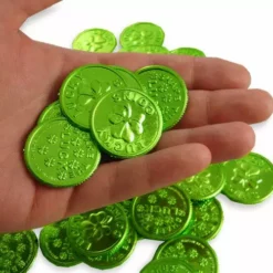 Bewild Accessories Irish Shamrock Lucky Coins