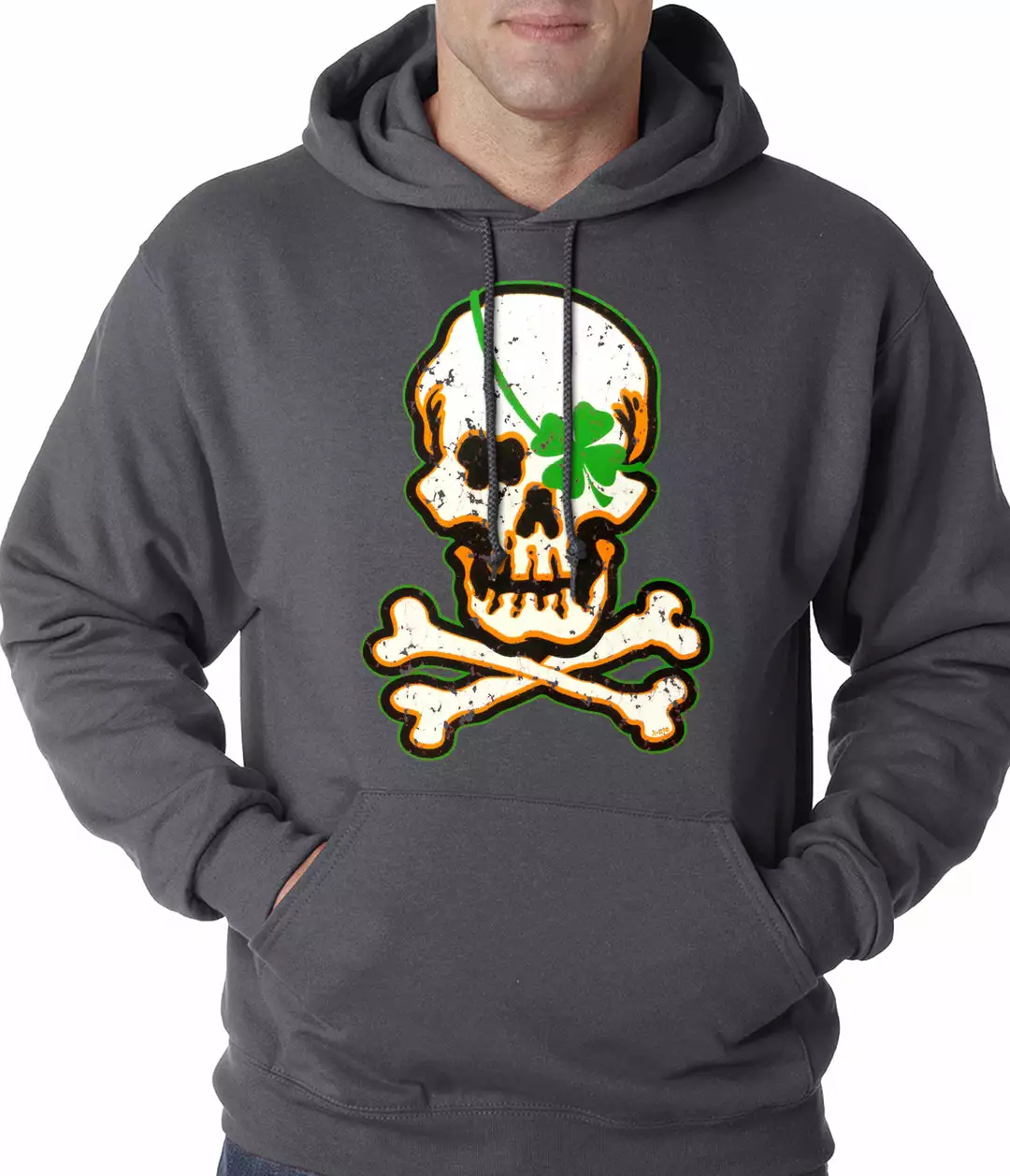 Bewild St.Patricks Day Irish Shamrock Skull And Crossbones Hoodie 7 Bewild St.Patricks Day Irish Shamrock Skull And Crossbones Hoodie