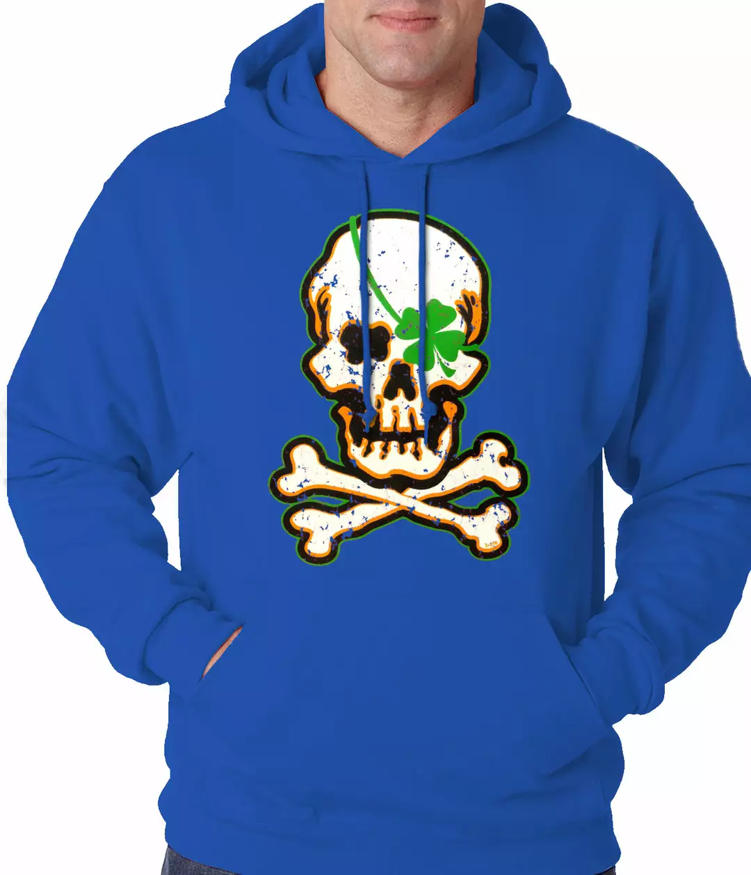 Bewild St.Patricks Day Irish Shamrock Skull And Crossbones Hoodie 12 Bewild St.Patricks Day Irish Shamrock Skull And Crossbones Hoodie