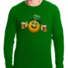 Bewild St.Patricks Day Irish St. Patrick's Day Drinking Leprechaun Emoji Thermal Shirt