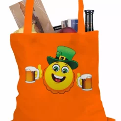Bewild Irish St. Patrick's Day Drinking Leprechaun Emoji Tote Bag Holiday Prints 15 Bewild Irish St. Patrick's Day Drinking Leprechaun Emoji Tote Bag Holiday Prints