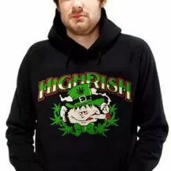 Bewild Irish Stoner Sweatshirt - Highrish Hoodie Unisex Sweatshirts & Long Sleeve
