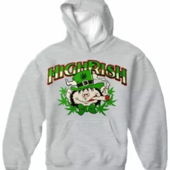 Bewild Irish Stoner Sweatshirt - Highrish Hoodie Unisex Sweatshirts & Long Sleeve 14 Bewild Irish Stoner Sweatshirt - Highrish Hoodie Unisex Sweatshirts & Long Sleeve