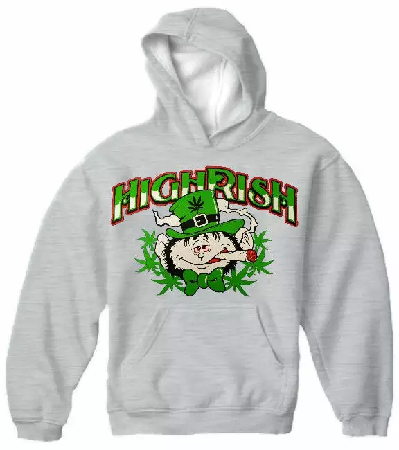 Bewild Irish Stoner Sweatshirt - Highrish Hoodie Unisex Sweatshirts & Long Sleeve 7 Bewild Irish Stoner Sweatshirt - Highrish Hoodie Unisex Sweatshirts & Long Sleeve