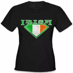 Bewild Irish Super Shield Ladies T-Shirt St.Patricks Day 12 Bewild Irish Super Shield Ladies T-Shirt St.Patricks Day