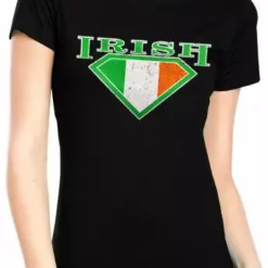Bewild Irish Super Shield Ladies T-Shirt St.Patricks Day 13 Bewild Irish Super Shield Ladies T-Shirt St.Patricks Day