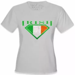 Bewild Irish Super Shield Ladies T-Shirt St.Patricks Day 15 Bewild Irish Super Shield Ladies T-Shirt St.Patricks Day