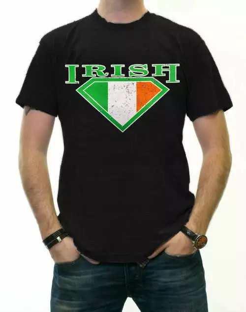 Bewild Irish Super Shield Men's T-Shirt 6 Bewild Irish Super Shield Men's T-Shirt