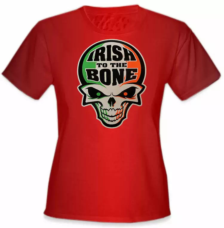 Bewild Irish To The Bone Girl's T-Shirts St.Patricks Day 6 Bewild Irish To The Bone Girl's T-Shirts St.Patricks Day