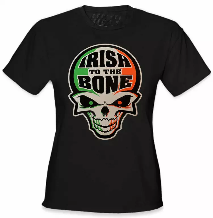 Bewild Irish To The Bone Girl's T-Shirts St.Patricks Day 10 Bewild Irish To The Bone Girl's T-Shirts St.Patricks Day