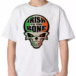 Bewild St.Patricks Day Irish To The Bone Kid's T-Shirt