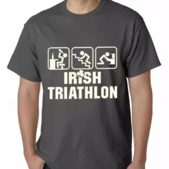 Bewild Irish Triathlon Funny St. Patrick's Day Mens T-shirt 15 Bewild Irish Triathlon Funny St. Patrick's Day Mens T-shirt