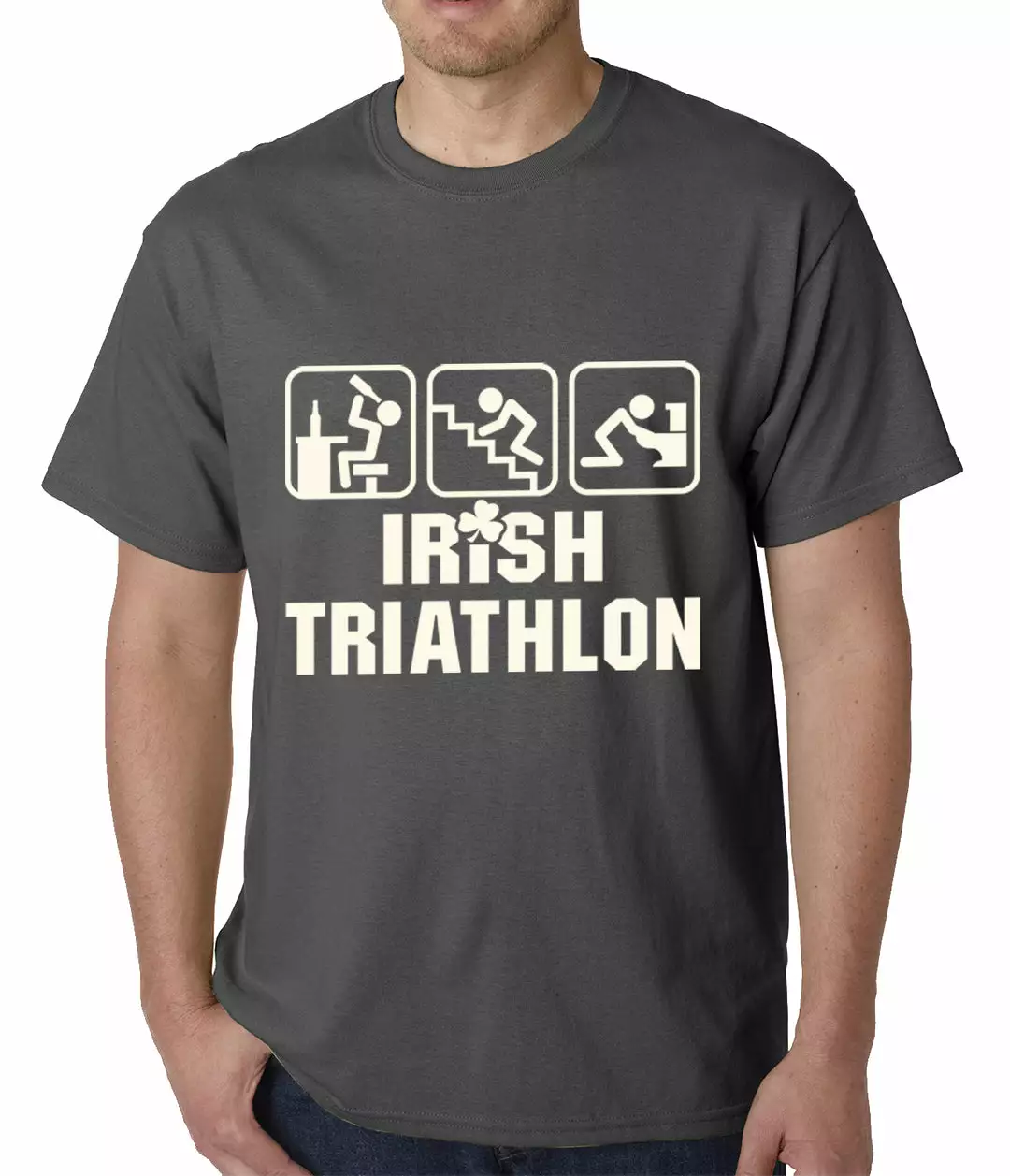 Bewild Irish Triathlon Funny St. Patrick's Day Mens T-shirt 6 Bewild Irish Triathlon Funny St. Patrick's Day Mens T-shirt