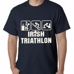 Bewild Irish Triathlon Funny St. Patrick's Day Mens T-shirt 18 Bewild Irish Triathlon Funny St. Patrick's Day Mens T-shirt