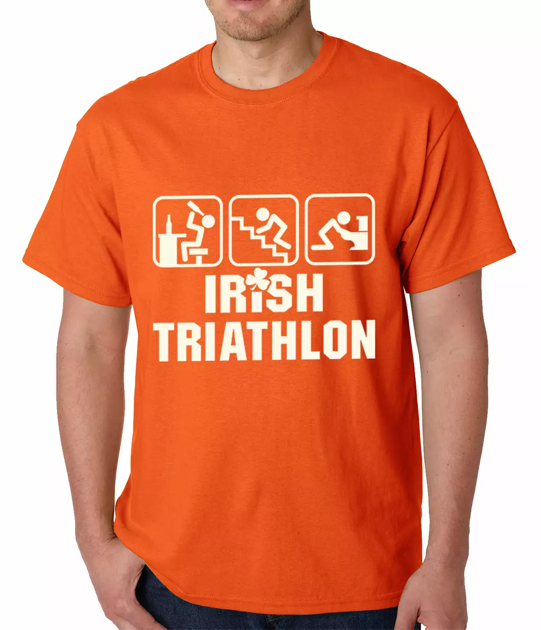 Bewild Irish Triathlon Funny St. Patrick's Day Mens T-shirt 10 Bewild Irish Triathlon Funny St. Patrick's Day Mens T-shirt