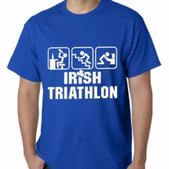 Bewild Irish Triathlon Funny St. Patrick's Day Mens T-shirt 21 Bewild Irish Triathlon Funny St. Patrick's Day Mens T-shirt