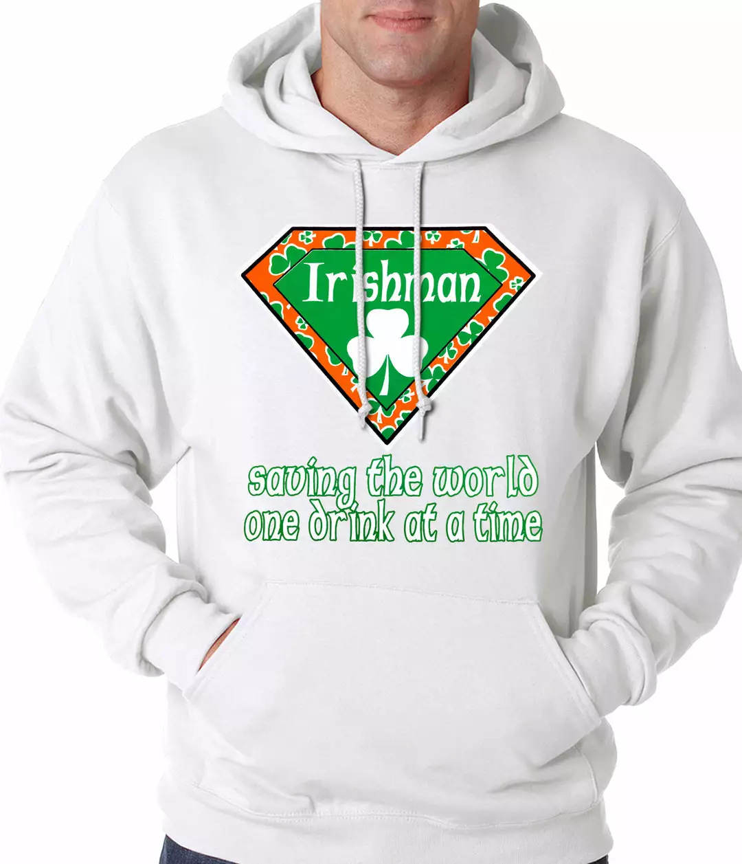 Bewild St.Patricks Day Irishman Saving The World One Drink At A Time Adult Hoodie 9 Bewild St.Patricks Day Irishman Saving The World One Drink At A Time Adult Hoodie