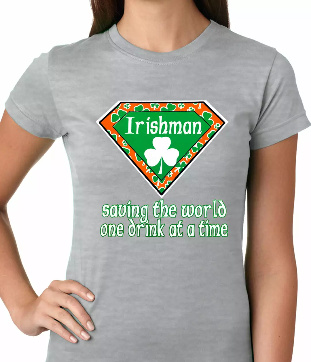 Bewild Irishman Saving The World One Drink At A Time Ladies T-shirt 6 Bewild Irishman Saving The World One Drink At A Time Ladies T-shirt