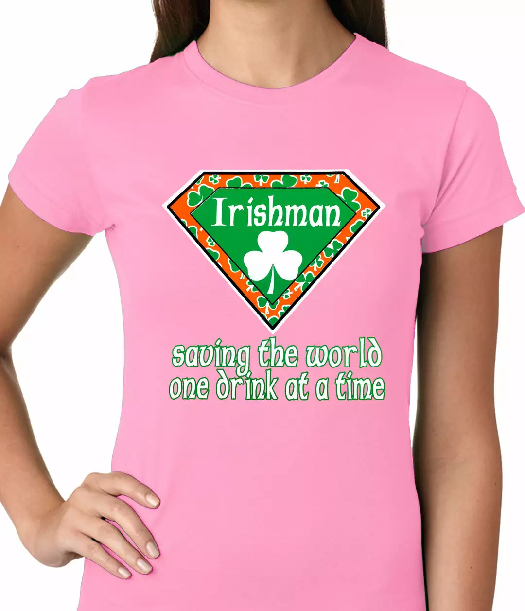 Bewild Irishman Saving The World One Drink At A Time Ladies T-shirt 8 Bewild Irishman Saving The World One Drink At A Time Ladies T-shirt