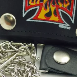 Bewild Wallets & Chains Iron Cross Fire Genuine Leather Chain Wallet 11 Bewild Wallets & Chains Iron Cross Fire Genuine Leather Chain Wallet