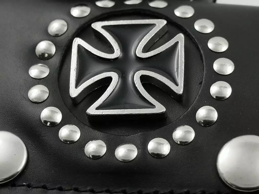 Bewild Wallets & Chains Iron Cross Premium Leather Chain Wallet 4 Bewild Wallets & Chains Iron Cross Premium Leather Chain Wallet