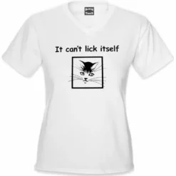 Bewild It Can't Lick Itself Girls T-Shirt