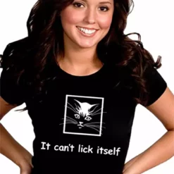 Bewild It Can't Lick Itself Girls T-Shirt